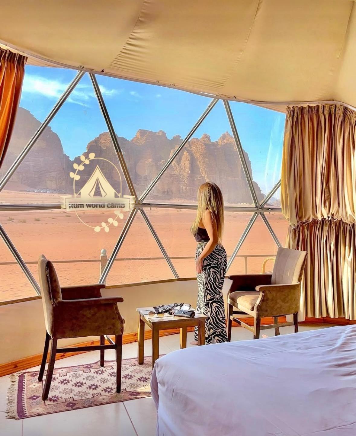 Rum World Bubble Luxury Camp Wadi Rum Luaran gambar
